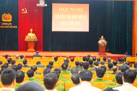 Công an Hà Nội tổ chức hội nghị phổ biến tình hình thời sự