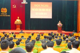 Công an Hà Nội tổ chức hội nghị phổ biến tình hình thời sự