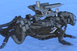 Nga phát triển rô-bốt 4 chân, phóng được tên lửa chống tăng