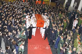 [ẢNH] Toàn cảnh Lễ truy điệu và đưa tang Chủ tịch nước Trần Đại Quang