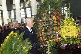 [ẢNH] Toàn cảnh lễ viếng Chủ tịch nước Trần Đại Quang