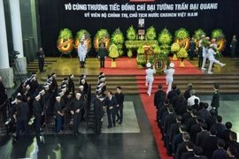 Xúc động lễ viếng Chủ tịch nước Trần Đại Quang