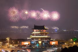 Hình ảnh khó quên về Tết Nhâm Thìn khắp thế giới