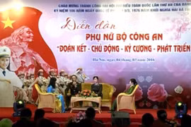 Phụ nữ Bộ Công an "Đoàn kết – chủ động – kỷ cương – phát triển"