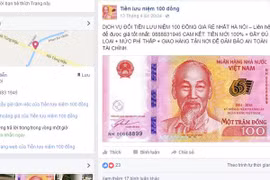 Chợ đen "hét" giá tiền lưu niệm lên gấp 3 gấp 5