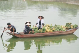 Chợ nổi giữa lòng Hà Nội