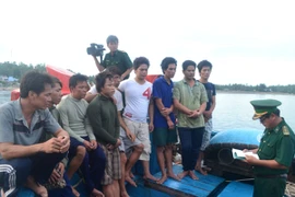 Quảng Ngãi: 11 ngư dân đã được cứu vớt kịp thời