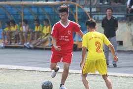 Hình ảnh, kết quả loạt trận chiều 16-10 giải bóng đá học sinh THPT Hà Nội