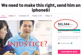 Cư dân mạng Singapore quyên góp tới 230 triệu đồng cho du khách Việt Nam bị lừa