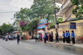 Đảm bảo an ninh, trật tự tại các điểm thi tuyển sinh THPT 