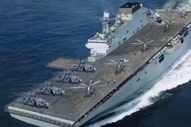 Căng thẳng có thể leo thang từ việc Trung Quốc đưa tàu đổ bộ tấn công mới xuống Biển Đông 