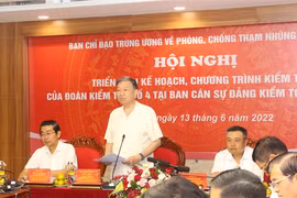 Đoàn kiểm tra của Ban Chỉ đạo Trung ương về phòng, chống tham nhũng, tiêu cực làm việc với Kiểm toán Nhà nước và Ngân hàng Nhà nước 