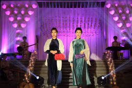 Đẹp hút hồn áo dài “xưa và nay”