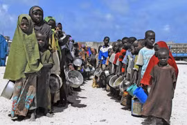 "Bóng ma" của nạn đói quay lại Somalia