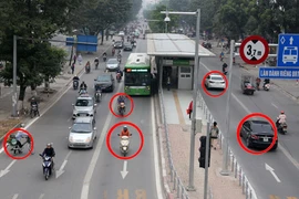 Mình nghĩ gì khi đi trên đường?