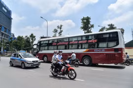 "Bến cóc" trên tuyến đường kiểu mẫu Lê Trọng Tấn