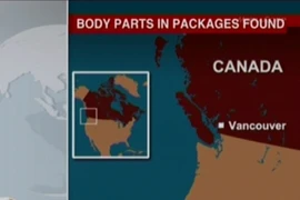 Cảnh sát Canada phát hiện thêm các bộ phận thi thể người