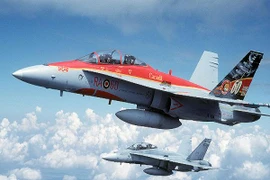 Canada đưa chiến đấu cơ CF-18 Hornet sang Iraq không kích IS