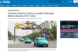 Nikkei Asia: Giá điện ổn định giúp xe điện trở thành lựa chọn tối ưu hơn so với taxi chạy xăng