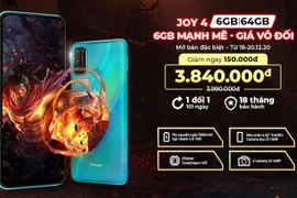 Vsmart Joy 4 có thêm bản 6GB RAM giá tốt nhất phân khúc