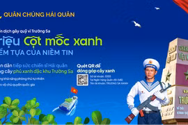 Phát động chiến dịch 'Triệu cột mốc xanh' gây quỹ trồng cây phủ xanh đặc khu Trường Sa