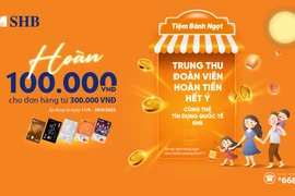 Mừng Tết đoàn viên, SHB ưu đãi hoàn tiền dành cho chủ thẻ tín dụng quốc tế