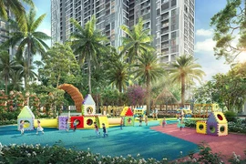 Vinhomes sắp 'mở hàng' tòa tháp căn hộ xanh giữa 'Botanic Garden phong cách Singapore'