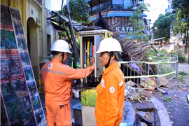 EVNHANOI chủ động ứng phó siêu bão Yagi