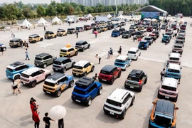 Cụ ông U90 tự tay cá nhân hóa VF 3 tham dự Ngày hội sáng tạo: 'Tôi muốn lan tỏa những thông điệp tốt đẹp qua chiếc VF 3'