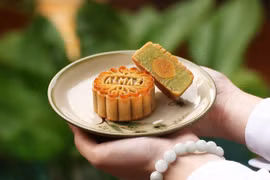 Bánh trung thu tươi Almaz gói trọn tinh hoa ẩm thực Hà thành