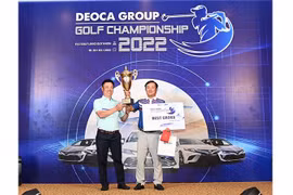 Golfer Mai Đức Thuỷ vô địch DeoCa Group Golf Championship 2022