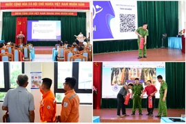 EVNHANOI tích cực tuyên truyền về an toàn điện tại các tổ dân phố