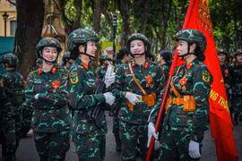 Đêm không ngủ của các chiến sĩ A80 trước giờ Tổng duyệt