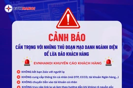 EVNHANOI khuyến cáo người dân cảnh giác trước các hình thức lừa đảo mạo danh ngành điện