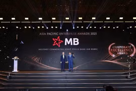 MB lần thứ sáu liên tiếp được vinh danh 'Doanh nghiệp xuất sắc châu Á' năm 2025