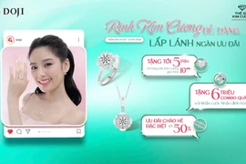 Tự thưởng món trang sức kim cương đầu tiên chỉ từ 10 triệu đồng cùng combo quà tặng từ DOJI và Thế Giới Kim Cương