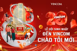 Sinh nhật Vincom 20 năm khai màn mùa lễ hội rực rỡ nhất trong năm