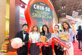 Tương ớt Chinsu Sriracha vừa ra mắt đã thu hút ở Nhật Bản vì vị cay thơm độc đáo