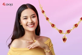 Chào đón 8/3, Doji ra mắt Bộ sưu tập trang sức vàng 24k ‘Nữ hoàng mùa Xuân’