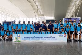Sữa Vinamilk “xách tay” từ Việt Nam bổ sung dinh dưỡng cho Đội tuyển quốc gia khi thi đấu tại Dubai