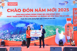 Nam Ngư cùng bà con đảo Lý Sơn đón Tết nối dài niềm vui vụ mùa bội thu