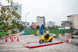 Hành trình 'Phủ Xanh Đông Bắc - Tây Bắc' của xe máy điện VinFast khuấy động Thái Nguyên