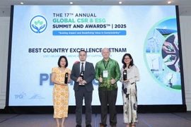 Vinmec 2 năm liên tiếp nhận Giải thưởng quốc tế về trách nhiệm xã hội và phát triển bền vững