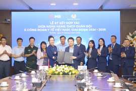 MB ký kết hợp tác với Công đoàn Y tế Việt Nam