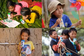 Theo chân Quỹ sữa trên những hành trình ‘Trao sữa, gửi niềm vui’