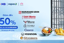 Giảm đến 50% dành cho chủ thẻ MB NAPAS