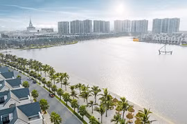 Vừa nhận bàn giao, cư dân Vinhomes Ocean Park đã "tưng bừng văn nghệ thể thao"