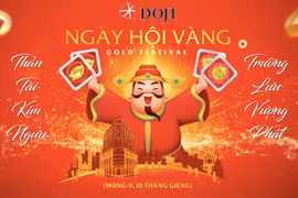 DOJI tung hàng trăm ngàn sản phẩm vàng độc đáo dịp Thần Tài