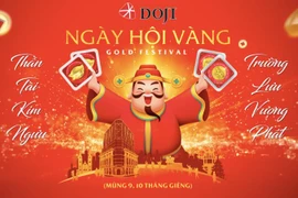 DOJI tung hàng trăm ngàn sản phẩm vàng độc đáo dịp Thần Tài