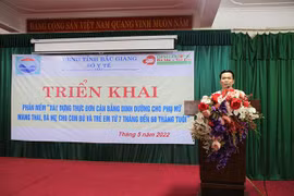 Bắc Giang triển khai Chương trình dinh dưỡng cho bà mẹ và trẻ em